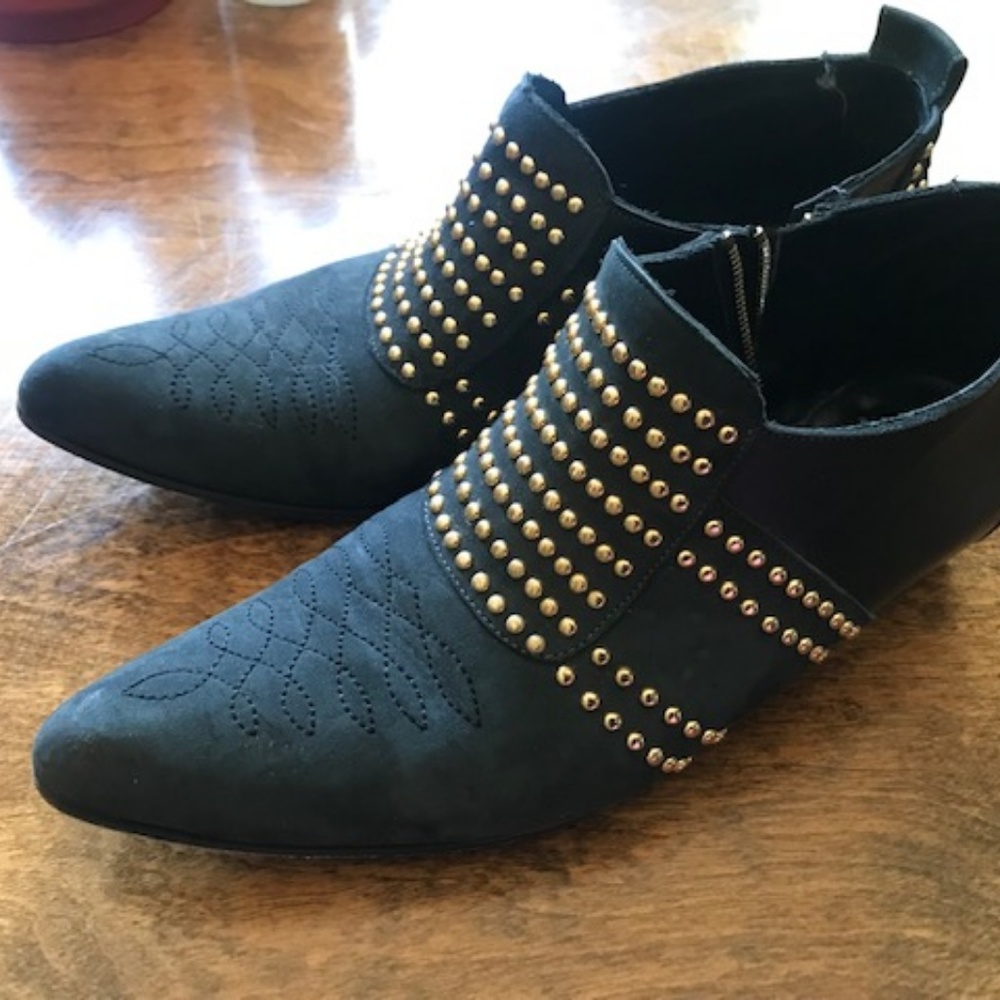 ANINE BING Charlie Studded Boots - Size 36 (6)